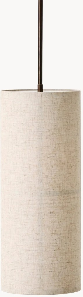 Candeeiro suspenso em linho artesanal Hashira, vários tamanhos