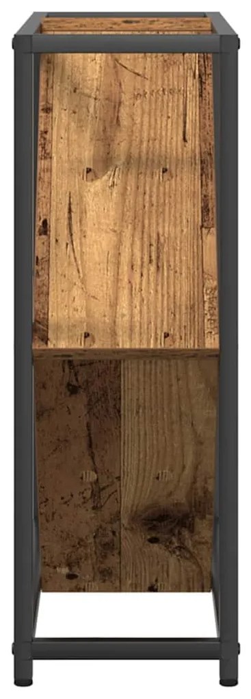 Rack de Vinho Madeira Velha 51x18x52,5 cm Madeira Engenharia