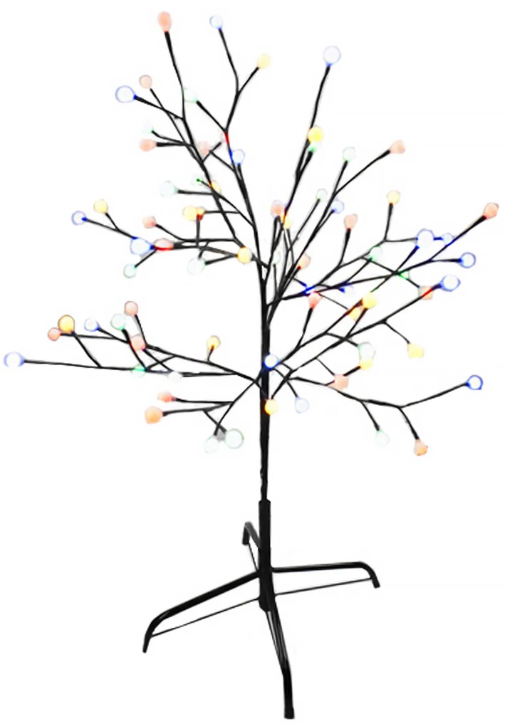 Arvore Natal Branca 100 Led 120CM