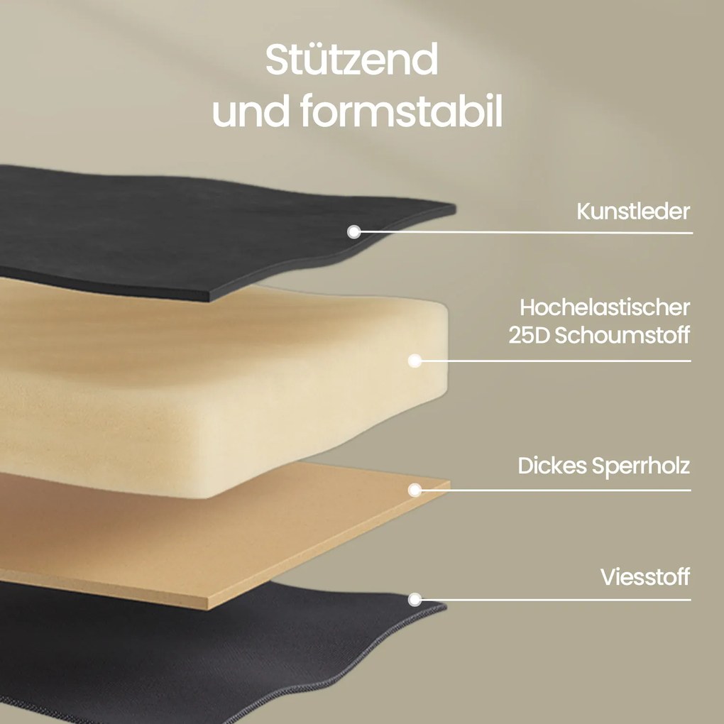 Banco entrada para sapatos Coleção EKHO 30 x 80 x 50 cm Preto