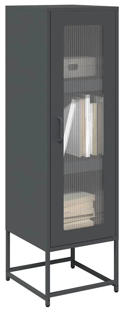 Móvel alto 36x39x123 cm aço laminado a frio antracite
