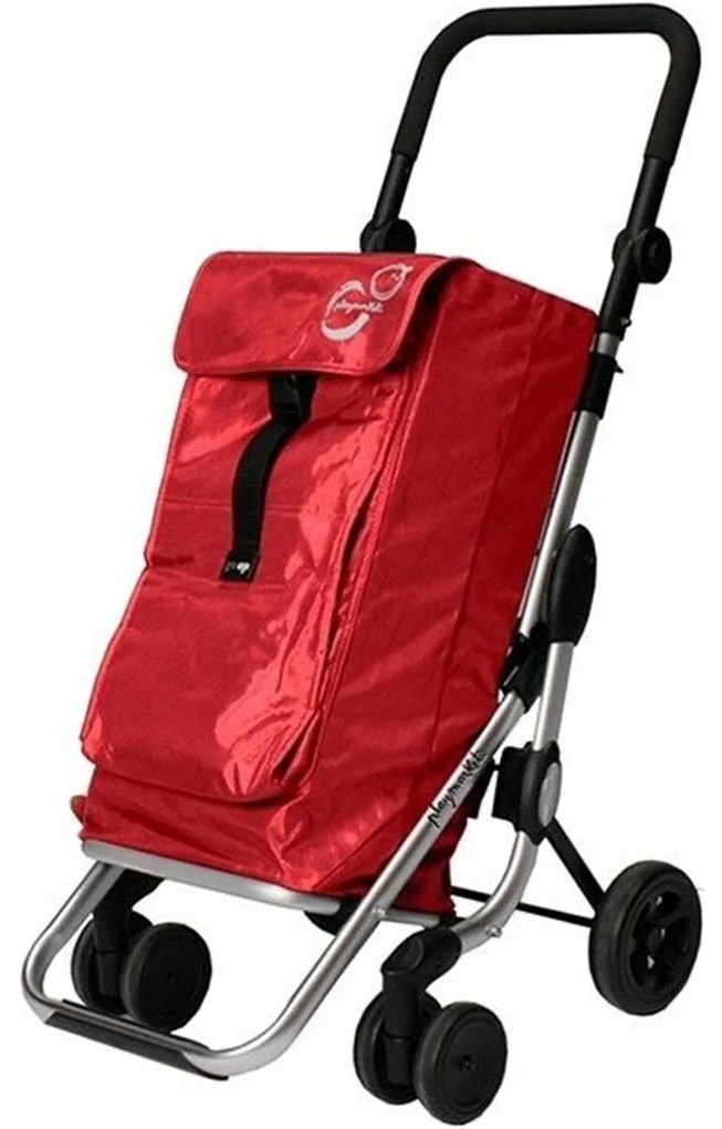 Carro de Compras Playmarket 24910C 353GO UP Vermelho 39,5 L