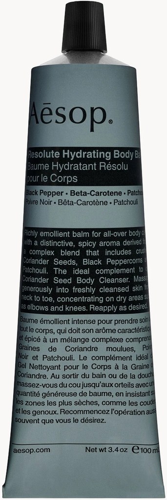 Bálsamo corporal Resolute (pimenta preta, patchouli)
