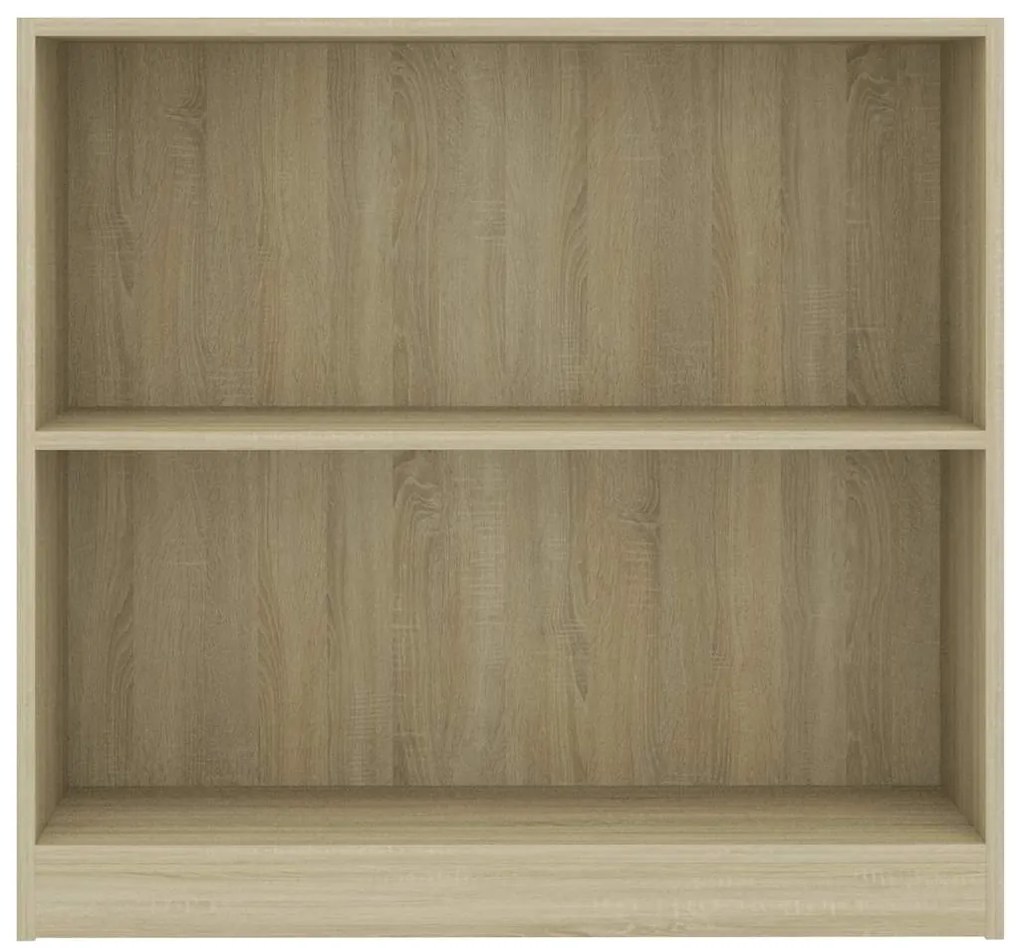 Estante 80x24x75 cm contraplacado carvalho sonoma