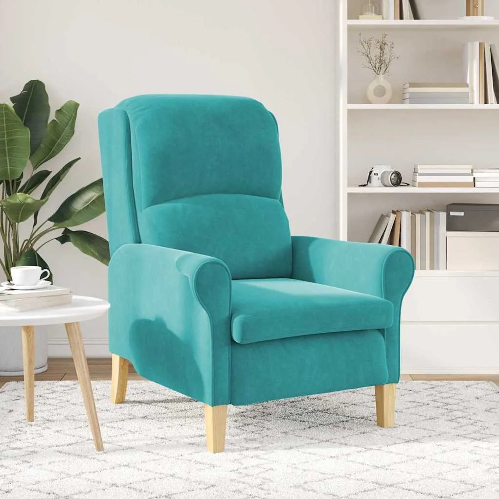 Poltrona Turquesa Turquesa Standard Tecido