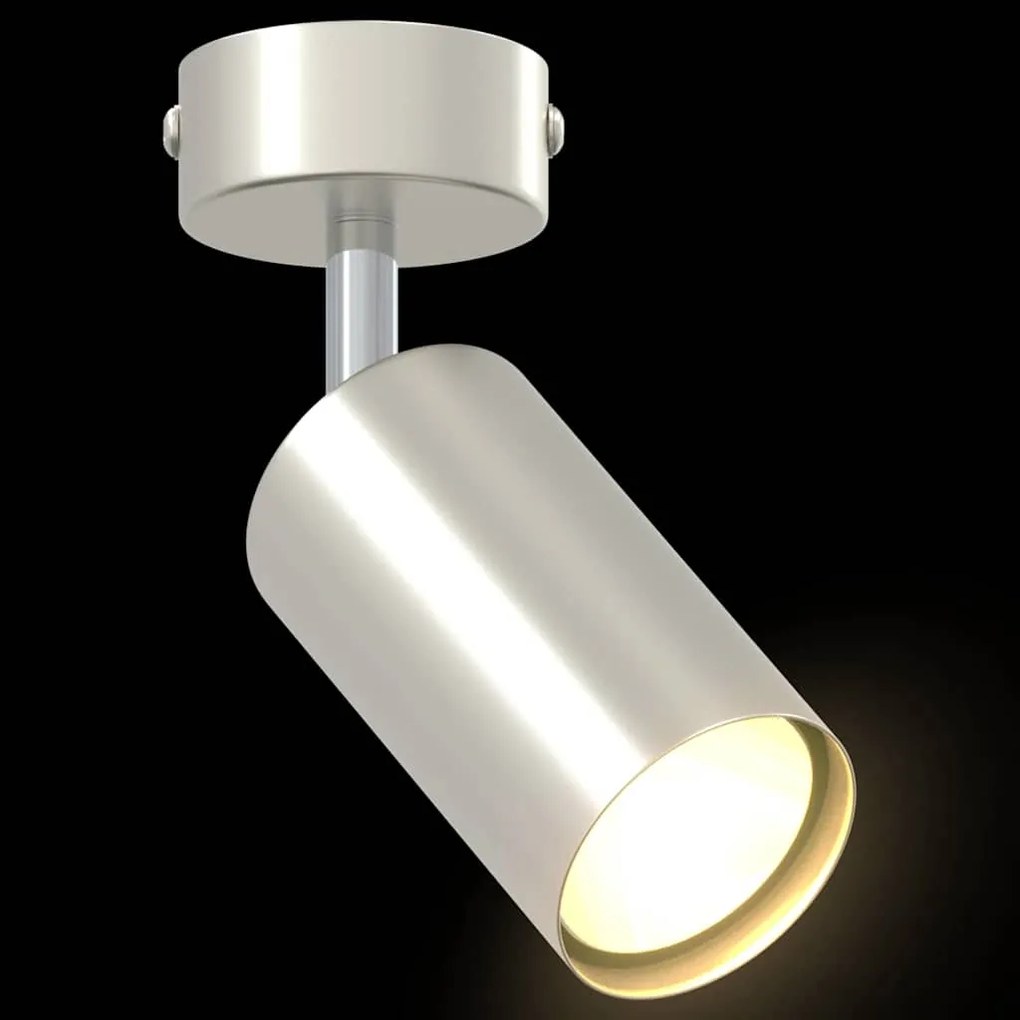 Spotlight de Teto 1 Via Ajustável Níquel Escovado GU10