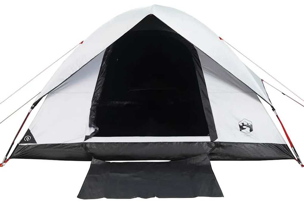 Tenda familiar cúpula p/ 6 pessoas opaca impermeável branco