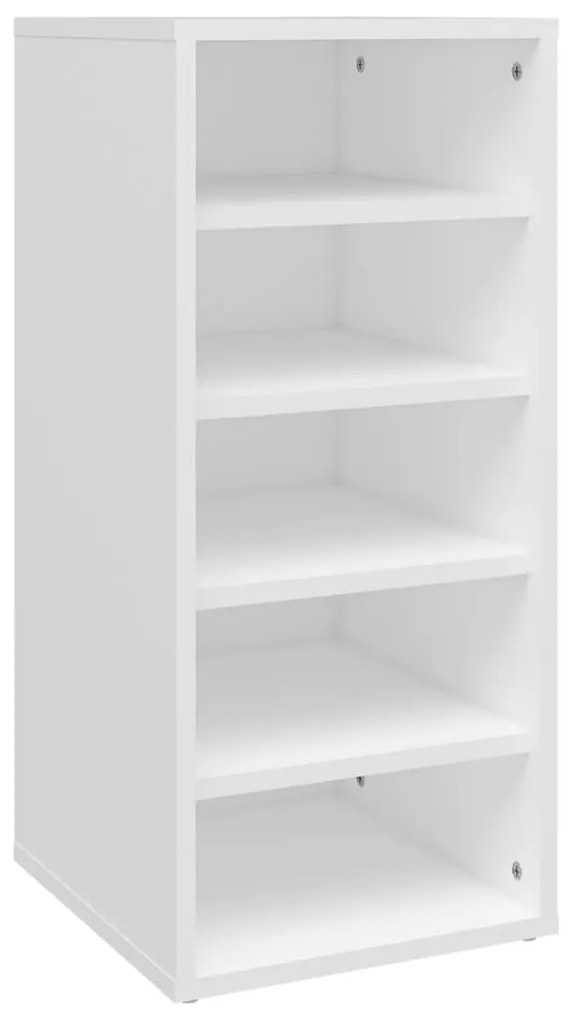 Sapateiras 2 pcs 31,5x35x70 cm derivados de madeira branco