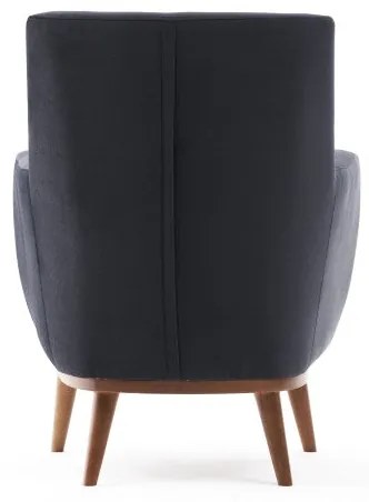 Cadeira Wing Gonca – Antracite – 74x80x75 cm
