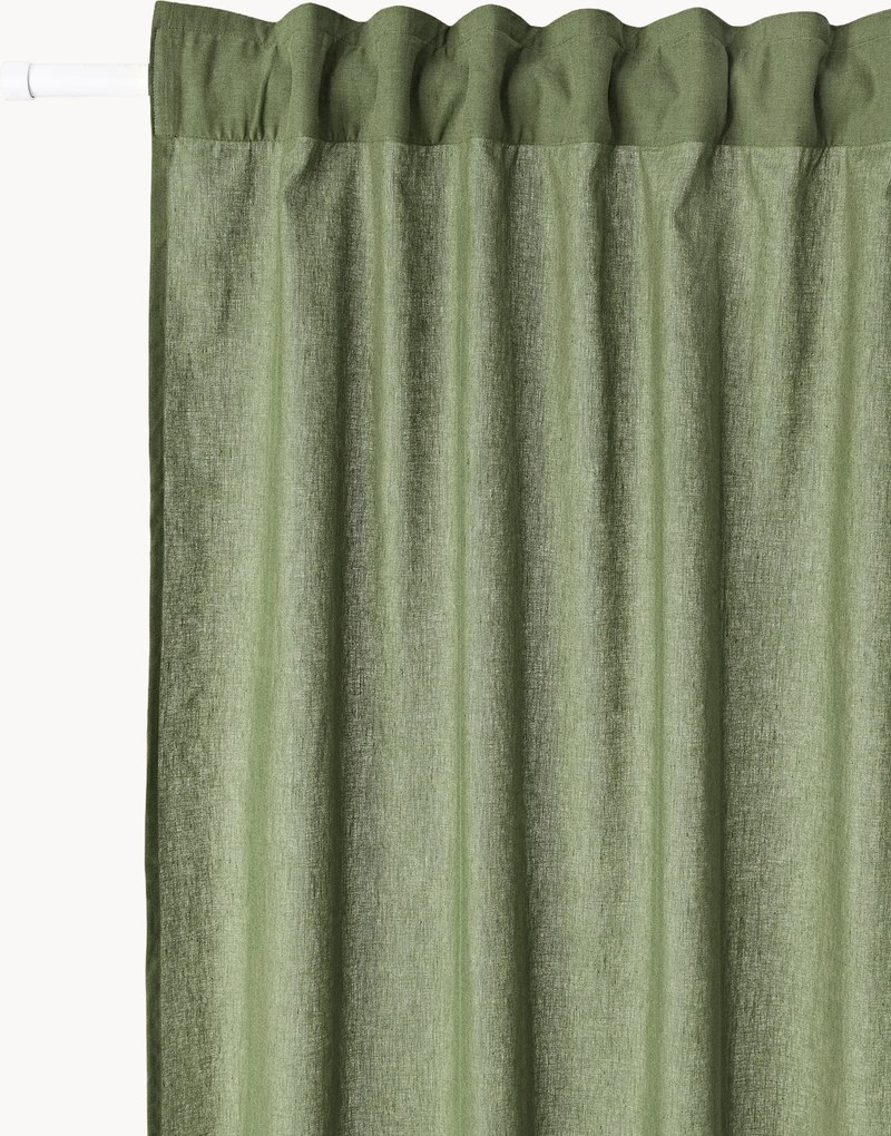 Cortinas de várias bandas filtradoras de luz Sari, conjunto de 2, L 140 cm