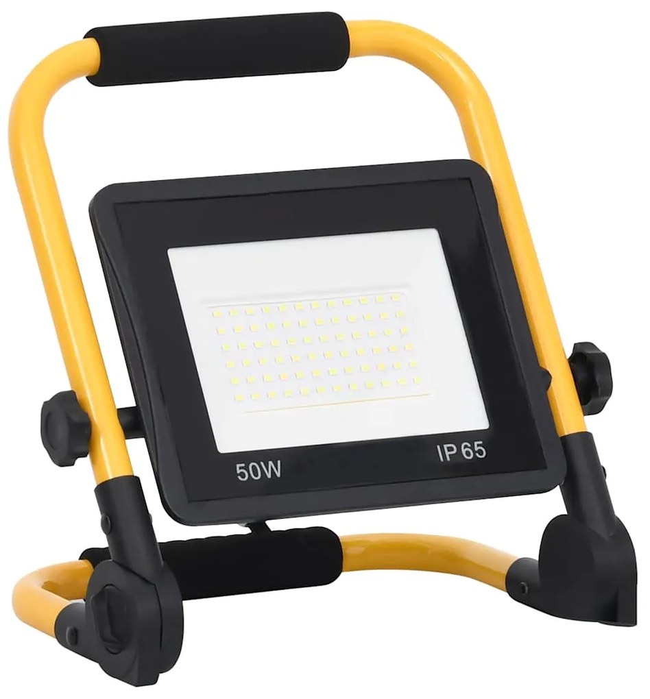 Projetor c/ iluminação LED e pega 50 W branco frio