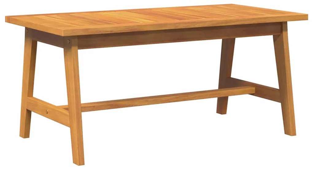 Mesa de Café vidaXL 90x45x40 cm Madeira Sólida de Acácia