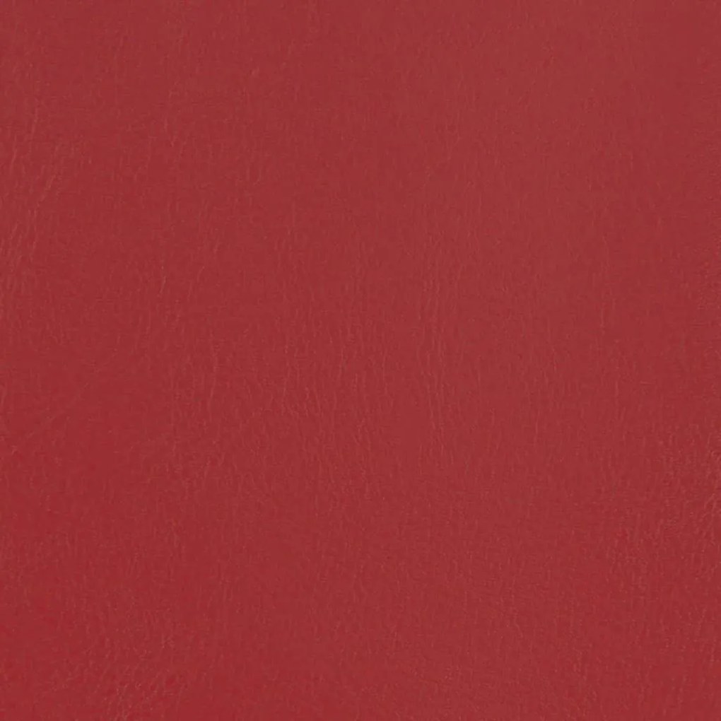 Poltrona couro artificial vermelho-tinto