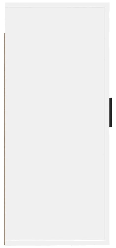 Móvel de TV de parede 40x34,5x80 cm branco