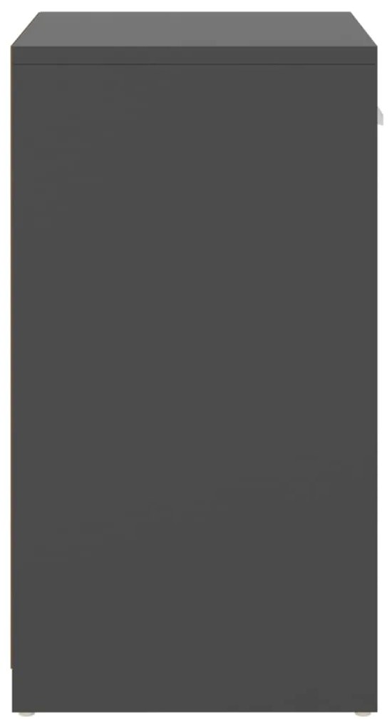 Banco sapateira 94,5x31x57 cm derivados de madeira cinzento