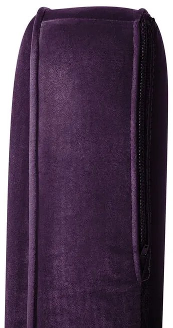 Sofá de 2 lugares em veludo violeta LOKKA Beliani