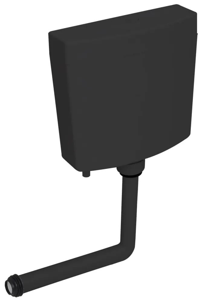 Autoclismo de WC 3/6 L preto