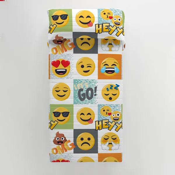 Colcha Emoji Ily - Cama de 105 (200 x 260 cm) (S2801872)