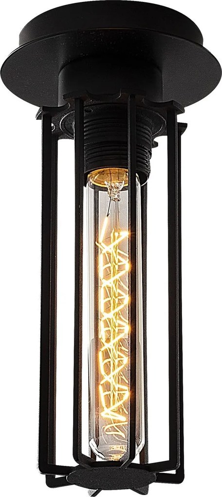 Chandelier Likya – Preto – Diâmetro 12 cm, Altura 25 cm