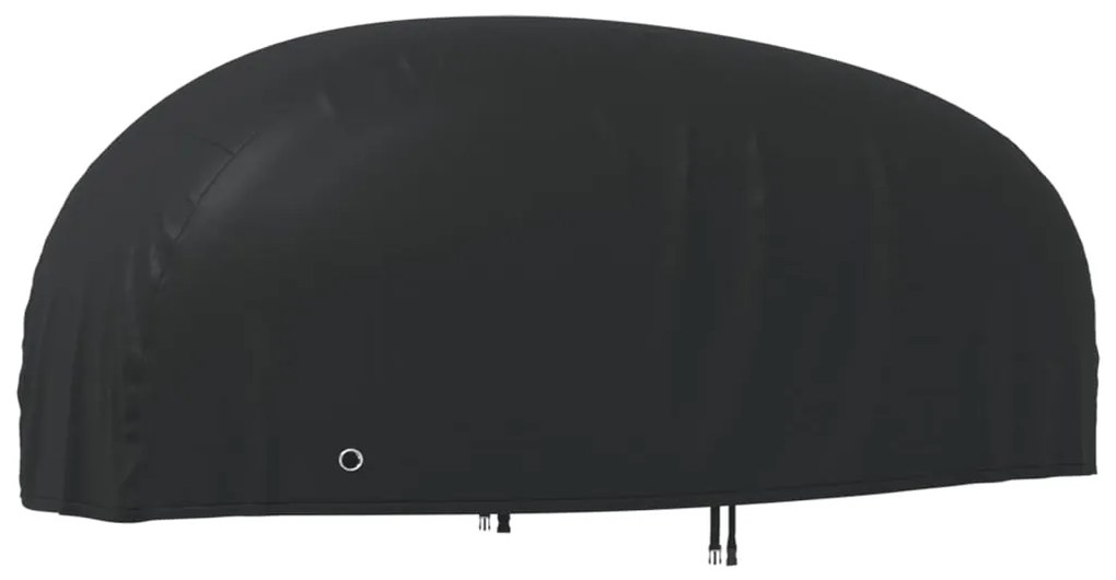 vidaXL Capa para motociclo 295x110x140 cm oxford preto