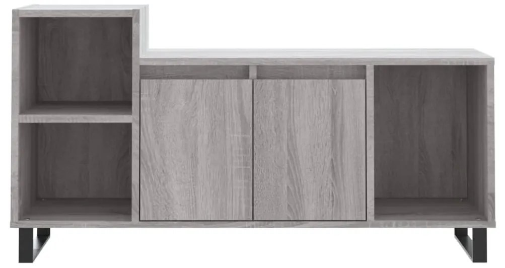 Móvel de TV 100x35x55 cm derivados de madeira cinzento sonoma