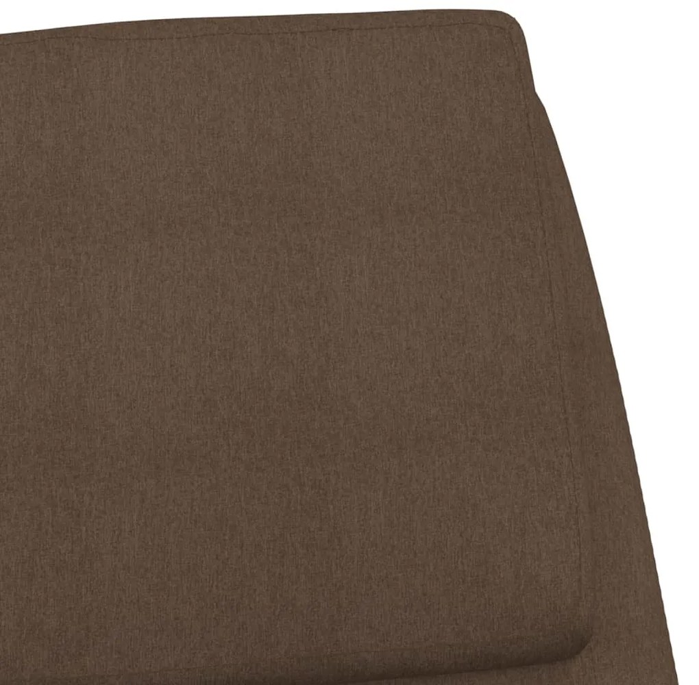 Cadeira de descanso tecido castanho