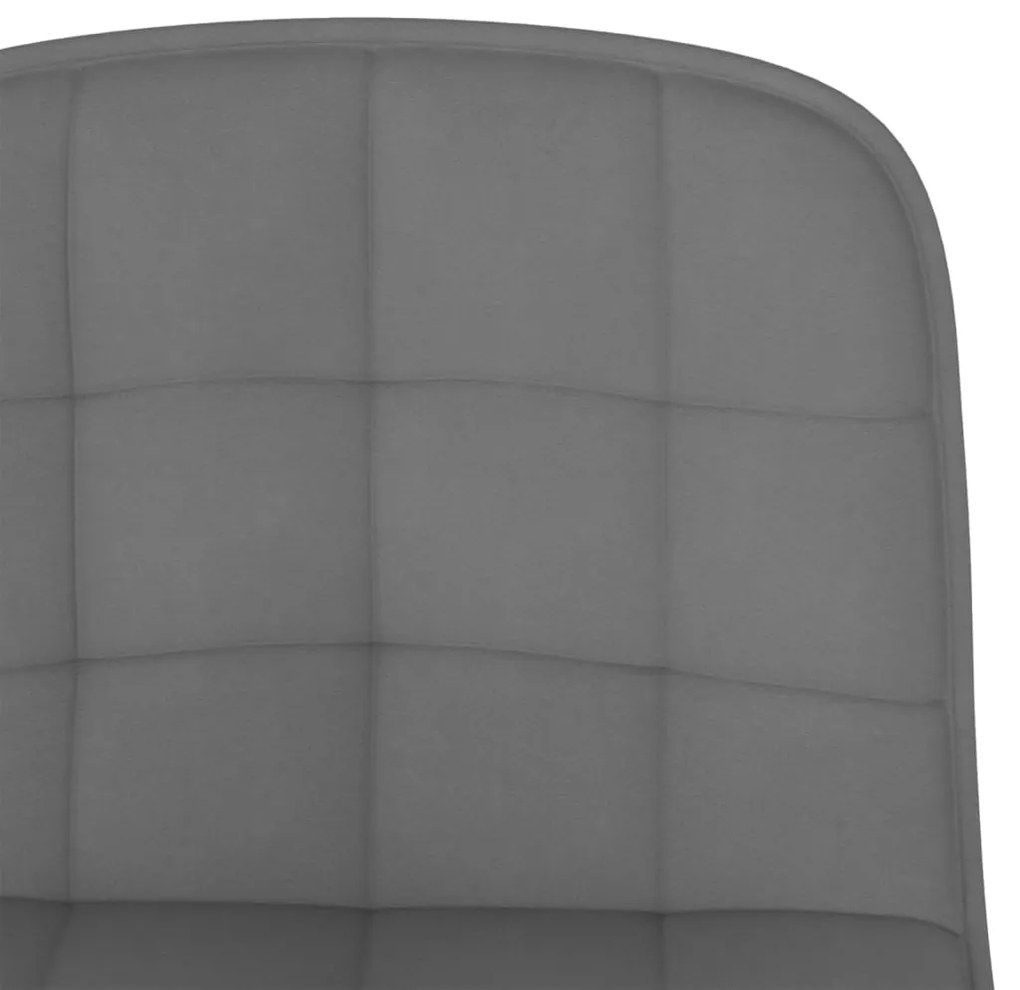 Bancos de bar 2 pcs tecido cinzento-claro