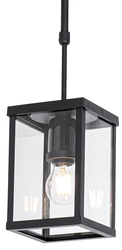 Candeeiro de teto exterior industrial preto IP44 - Charlois