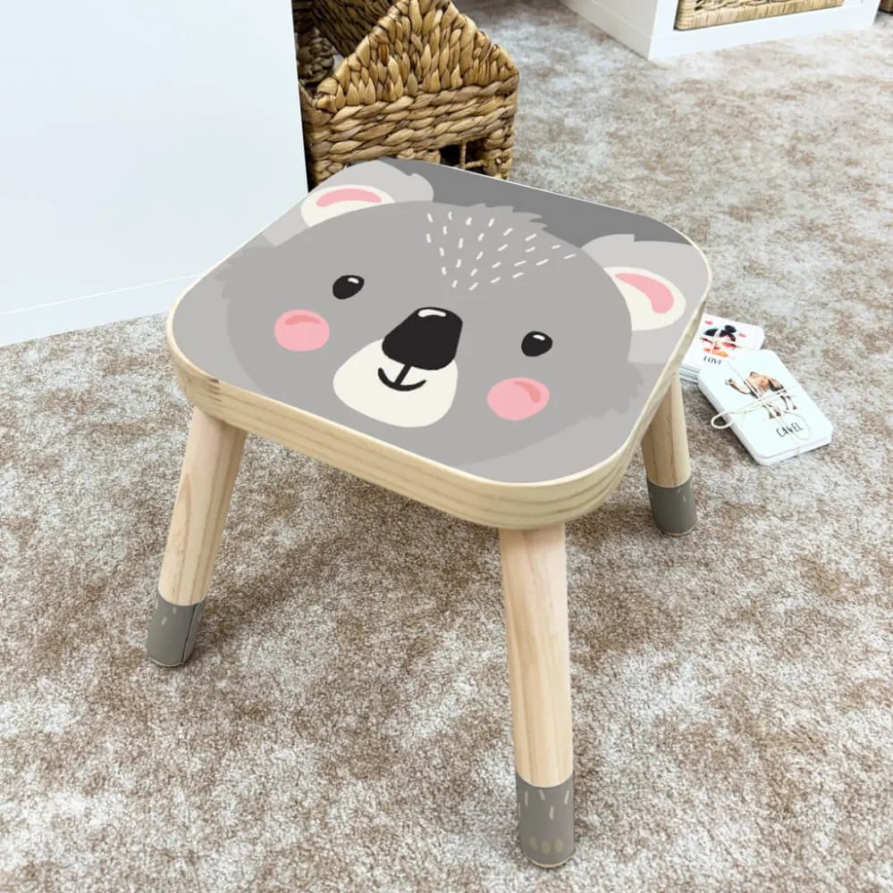 Autocolante para cadeira IKEA FLISAT - Koala