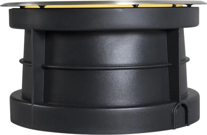 Conjunto de 2 focos de chão modernos em aço, incluindo LED 20W - Bridge