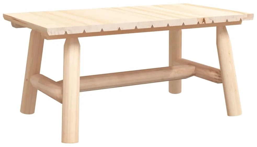3 pcs conjunto lounge de jardim madeira de abeto maciça