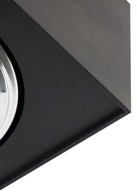 Projetores de design quadrado preto - Kaya Moderno