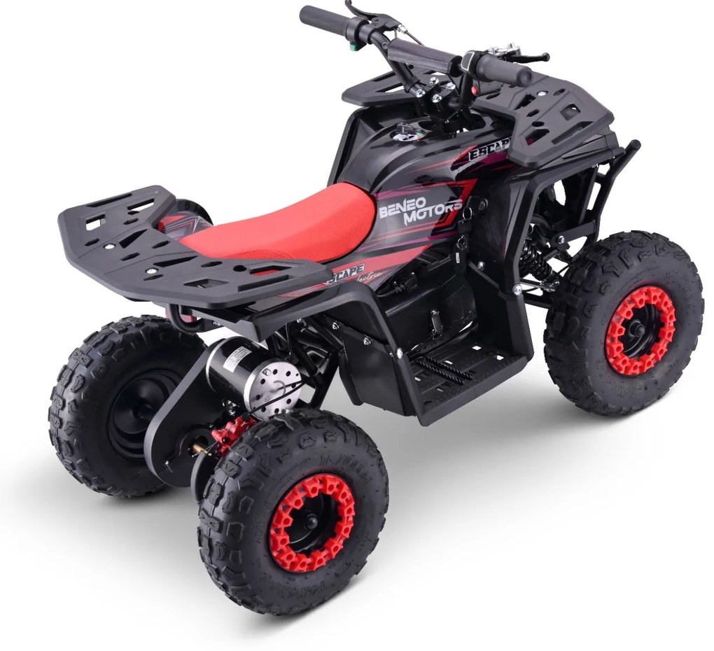 Moto 4 elétrica para crianças ATV Motors ESCAPE 800W Vermelha