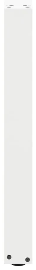 Pés para mesa de jantar em formato de U, 3 peças, branco, 90x (72-73)