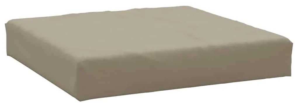Almofadões de paletes 3 pcs tecido oxford cinza-acastanhado