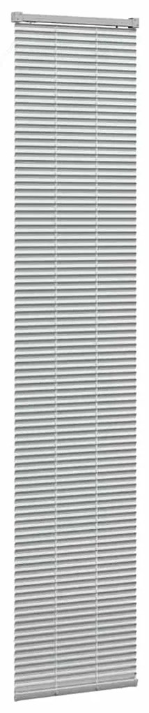 Persiana de Janela com cortinas Outros Manual Prata 80 x 130 cm Alumín
