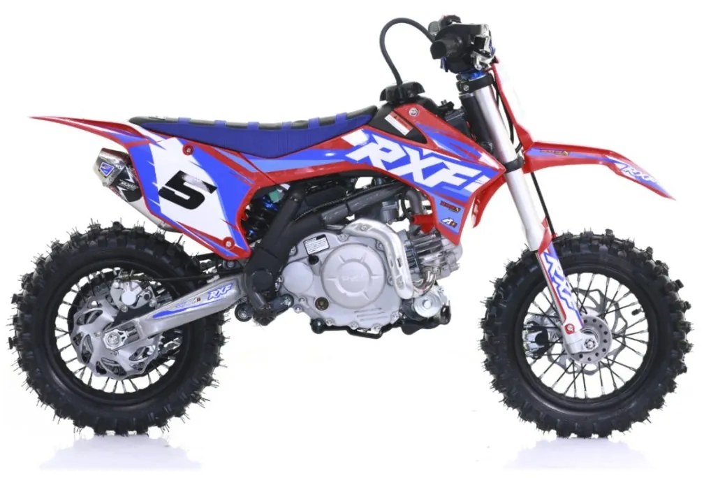 Mini MOTO Crianças CROSS Gasolina automática 50cc Apollo RXF 10/10" Vermelha