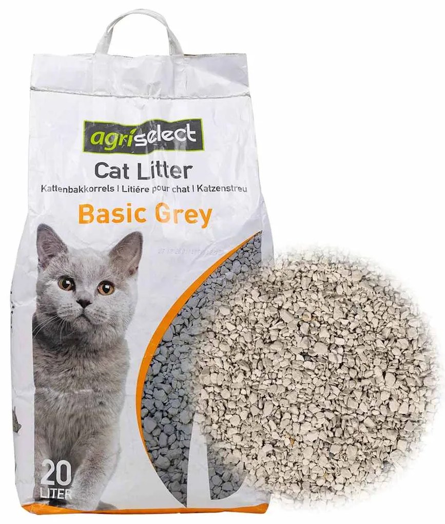 Areia para Gato com Fragrância de Pó para Bebé Bentonite 20L