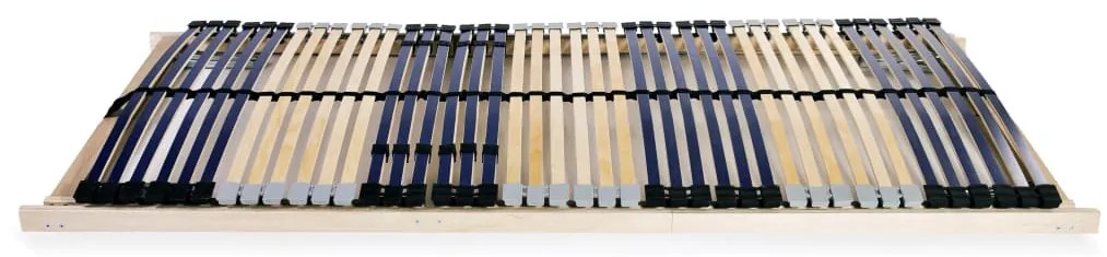 Estrado de ripas com 42 ripas 7 zonas 80x200 cm