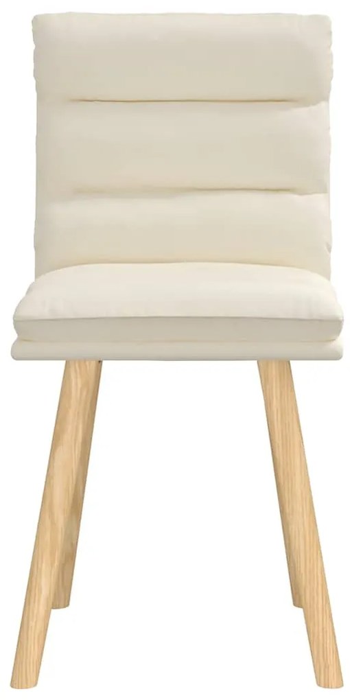 Cadeiras de jantar 2 pcs linho