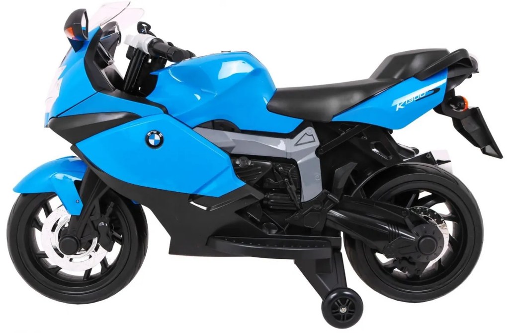 Mota elétrica para Crianças 12V BMW K1300S, Rodas Espuma EVA Azul