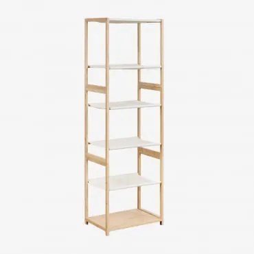 Estante 60x185 Cm Em Bambu Deneb Natural - Sklum