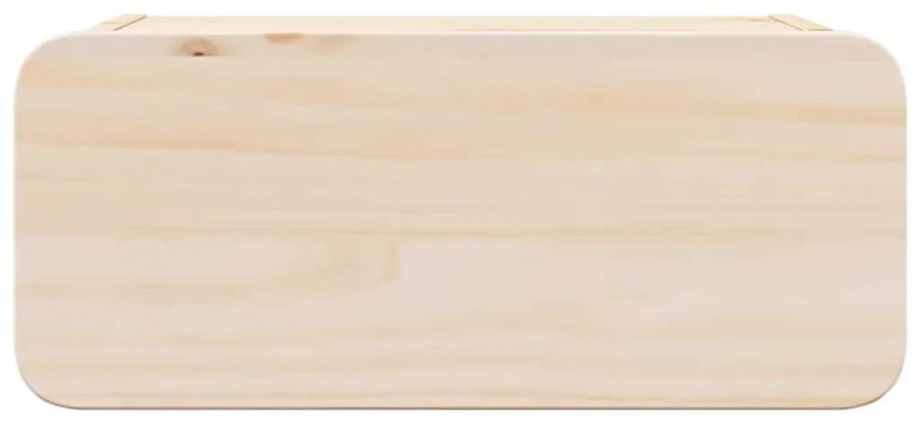 Mesa de Cabeceira Montada na Parede com gaveta 2 pcs Castanho