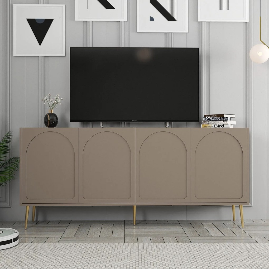 Console Lyon – Atlas Gold – 180x80x35 cm