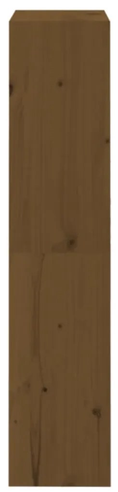 Estante/divisória 60x30x135,5 cm pinho maciço castanho mel