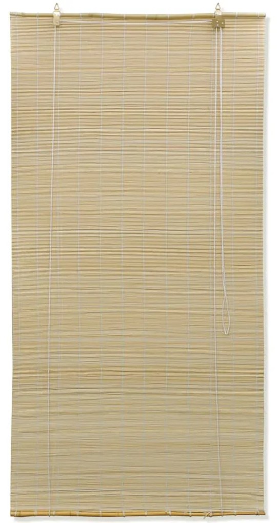 Estore de enrolar 100 x 160 cm bambu natural