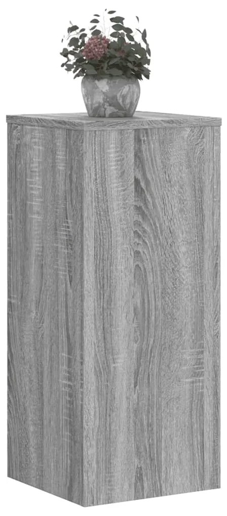Suportes p/ plantas 2 pcs 30x30x70 cm derivados de madeira