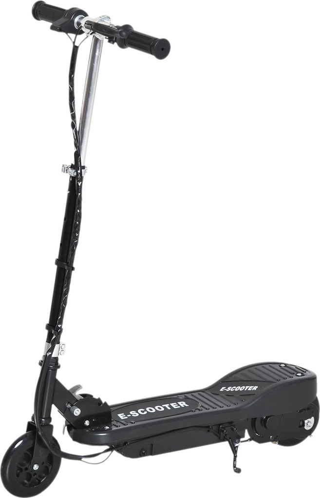 Trotinete Elétrica para Crianças + 7 Anos trotinete Dobrável com Altura Ajustável 24V Bateria Recarregável Velocidade até 12 km/h e Carga 50 kg 74x36x