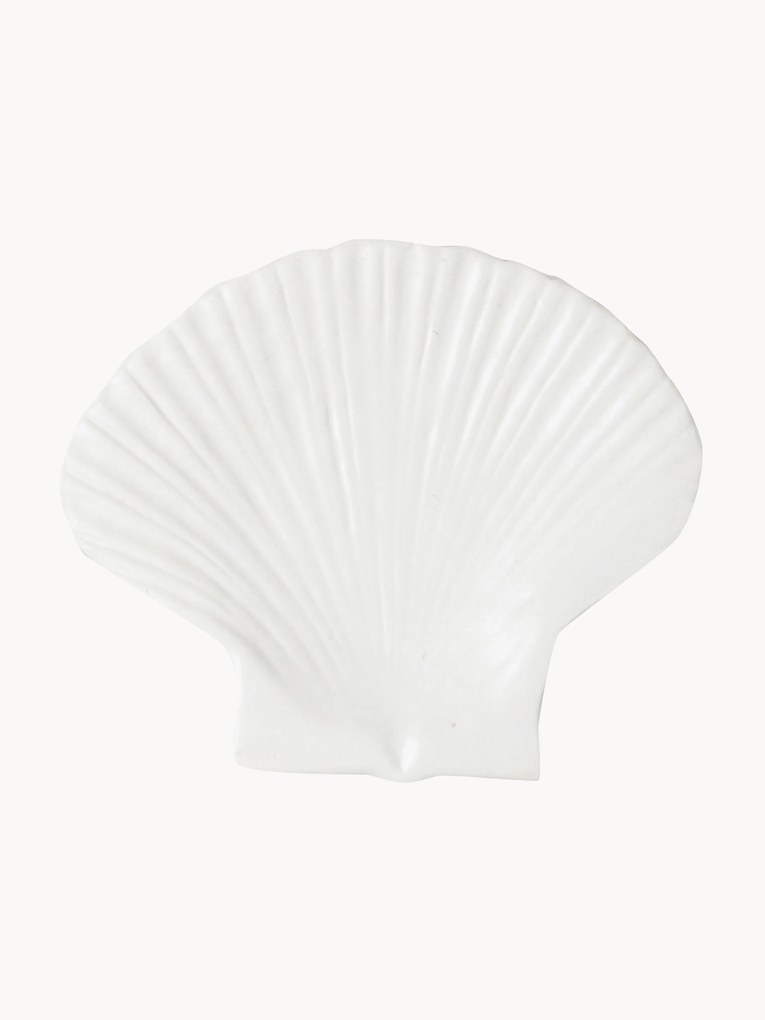 Prato de sobremesa em dolomite Shell