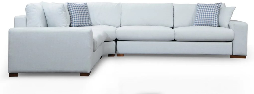 Sofá de Canto Loop - Branco - 282 x 322 cm